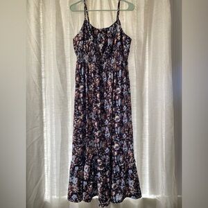 Floral Tiered Maxi Dress